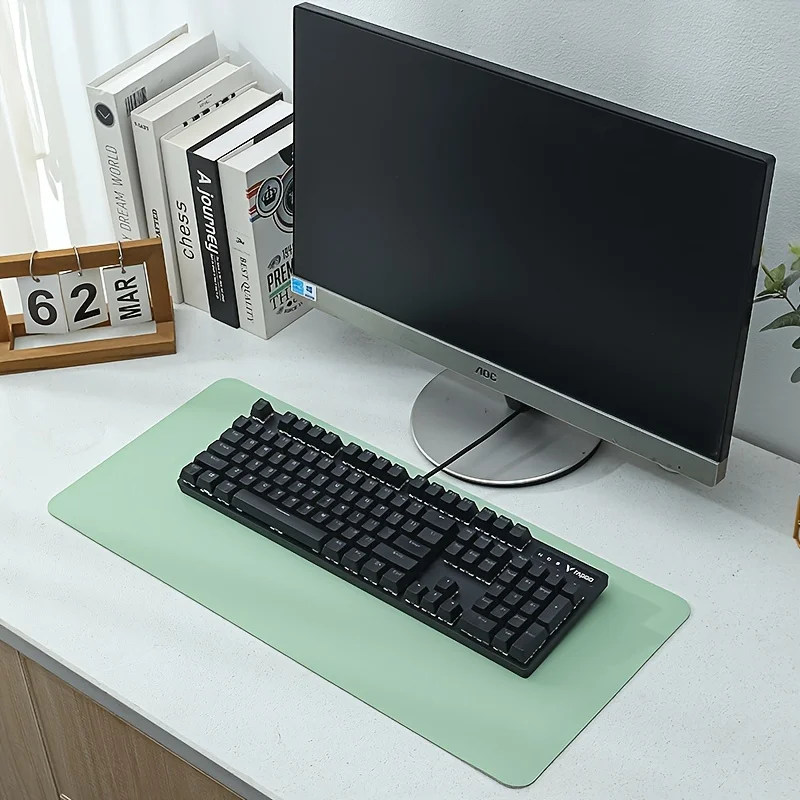 

oversized mouse pad simple boys and girls e-sports game office small thickened wrist guard computer desk mat