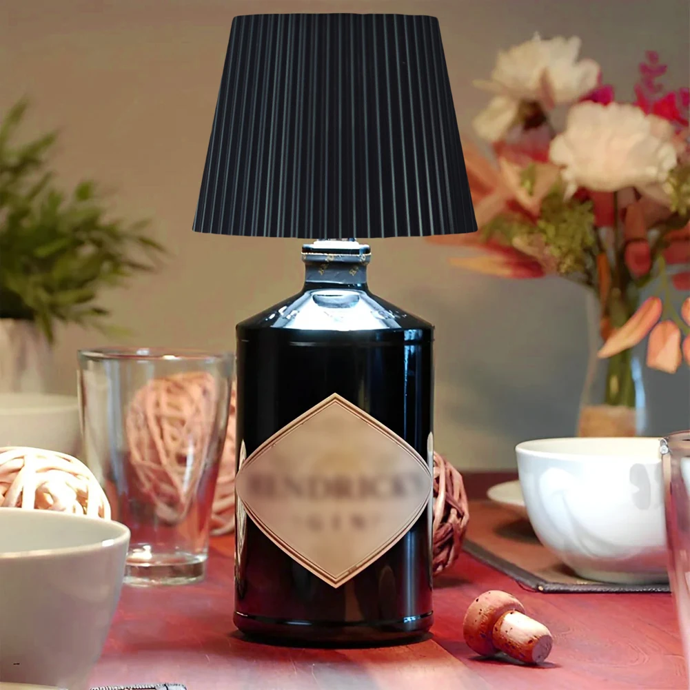 مصباح زجاجة لاسلكي 3 ألوان + RGB LED الجدول مصباح زجاجة النبيذ القابلة لإعادة الشحن التحكم باللمس مكتب LED مصباح للحانات المطاعم #2