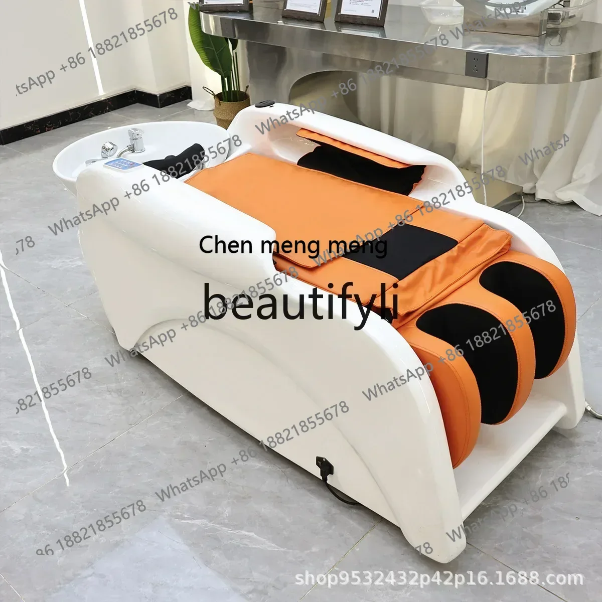 

S7486teae Smart hair therapy massage shampoo bed high-end trendy store