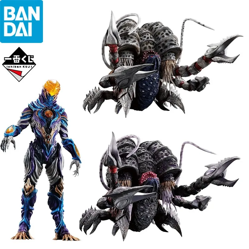 

Original Bandai Ichiban Kuji Ultraman Series: Ultra Kaiju Super Encyclopedia Vol.2 Gatanozoa Greeza Action Figure Model Toy Gift