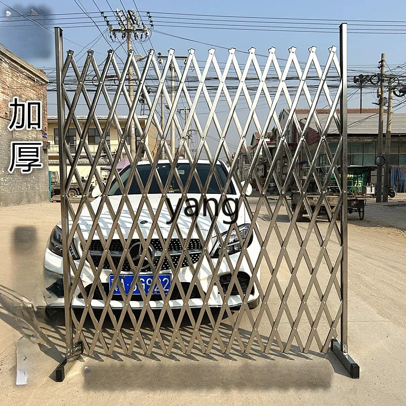 CX removable retractable fence construction site safety barrier stainless steel folding fence