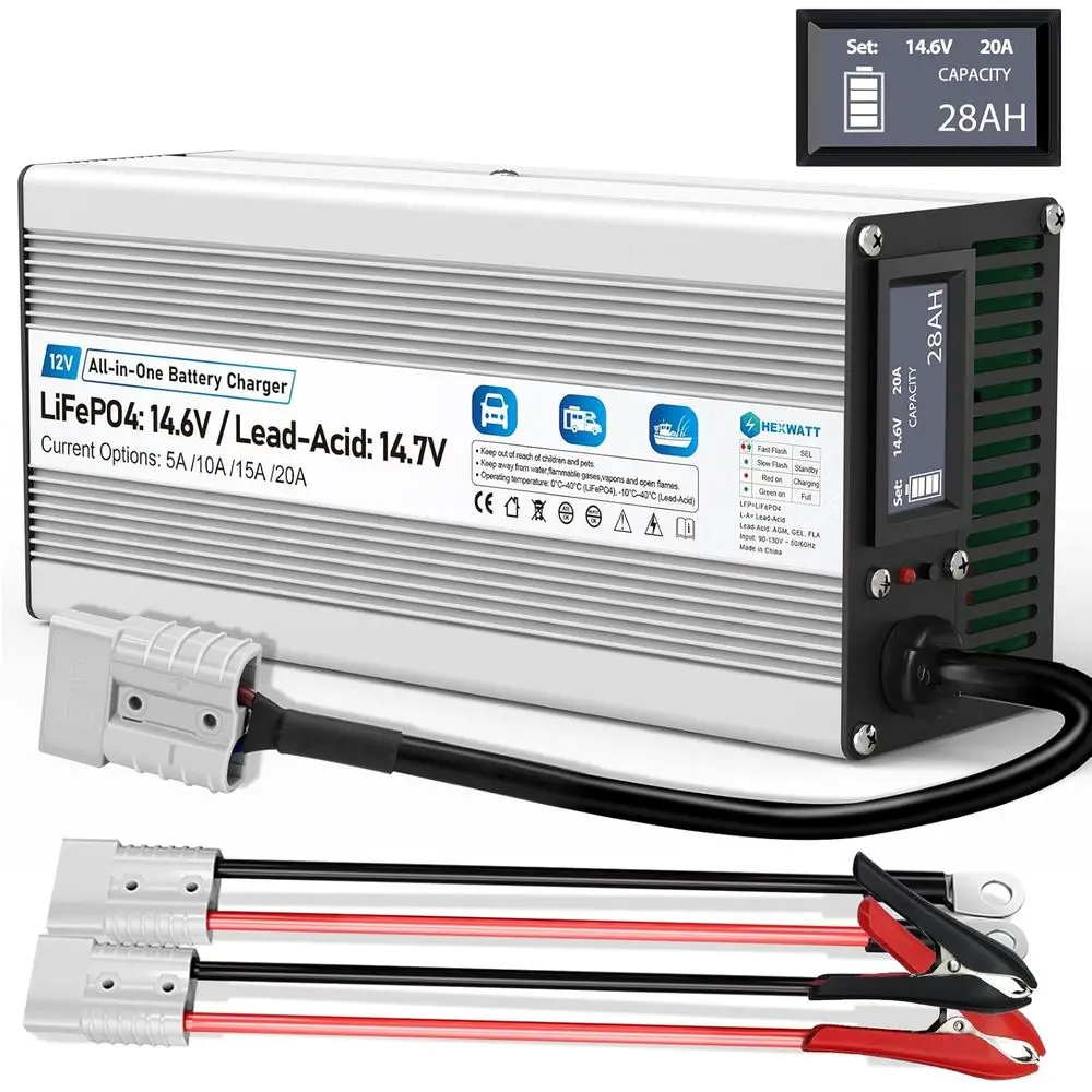 12V Lifepo4 & Agm A…