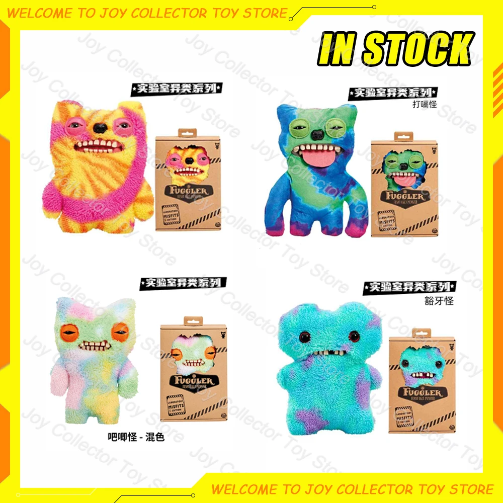 Original Fuggler Kawaii Plush Toy Fuggler Plush Ugly Monster FuggGlow Edition Stuffed Toy Glow in The Dark Plushie Doll Kid Gift