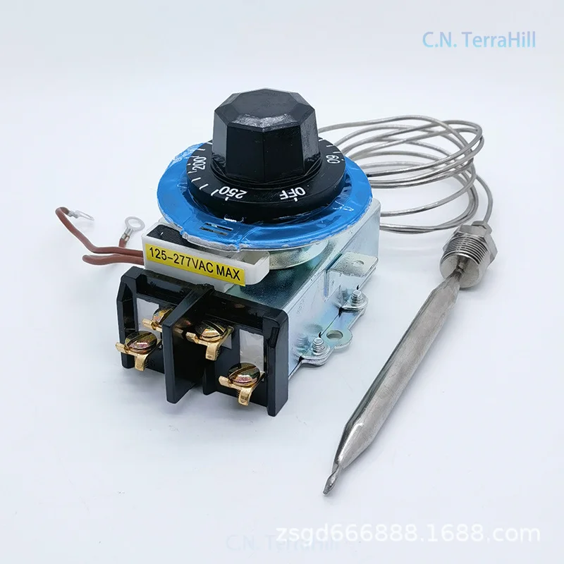 Thermostat Temperature Controller Compatible with Robertshaw 30A RES 125-277VAC 60-250F for HVAC Appliance Replacement