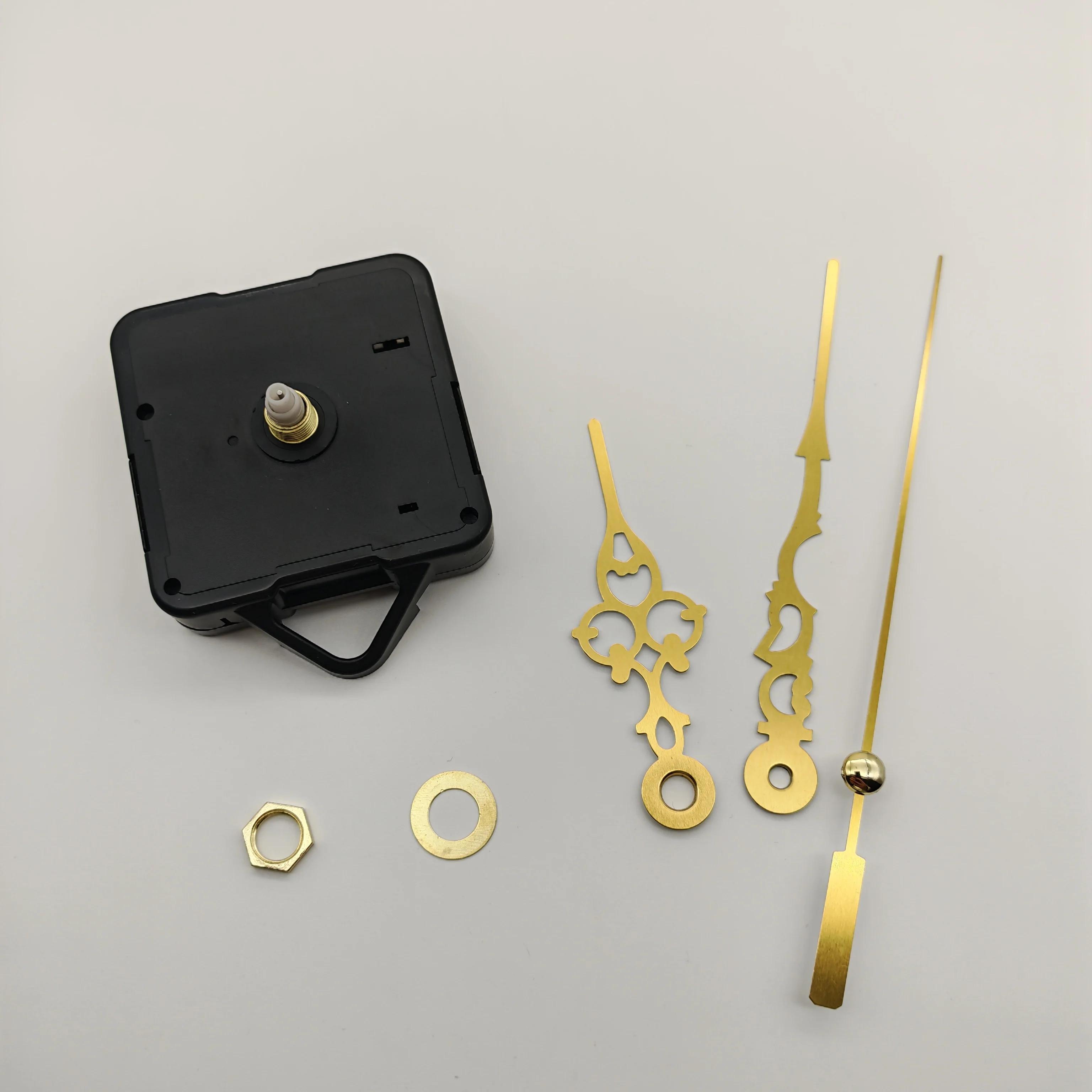 Cross Stitch Hook Mute Movement Pointer Quartz Clock Production Replacement Set - Silent Timepiece Accessory Kit