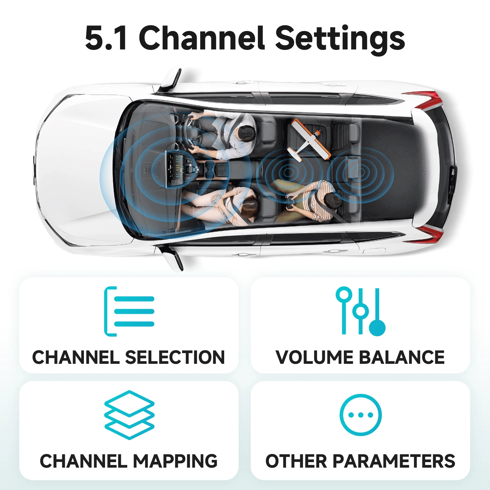8+256G Carplay Android Autoradio für Citroen C3 DS3 2010 - 2016 Multimedia-Player 2K Intelligenter Bildschirm ADAS 360-Grad-Kamera – Detail 14