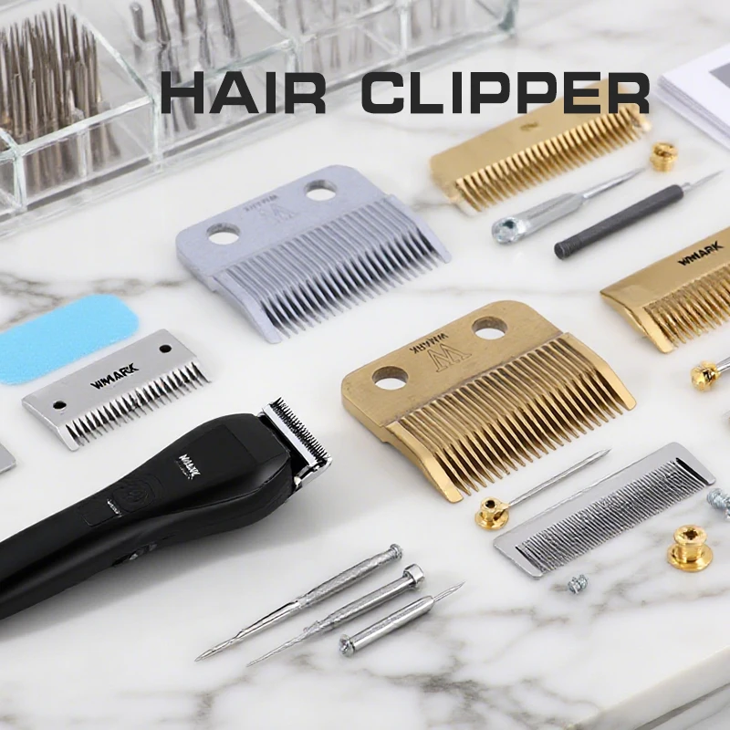 Blade Carton Steel Accessories Golden For Choice Golden Screws Hair Trimmer Replacement Movable Blade Professional Hair Clipper