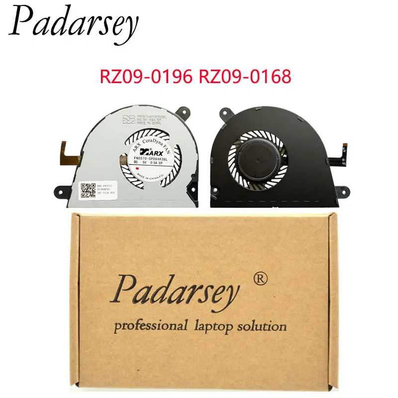 Padarsey PC CPU Cooling Fans For Razer Blade Stealth RZ09-0196 RZ09-0168 laptops Cooler Radiator fan FN0570 SP084R3BL SP084R3DL