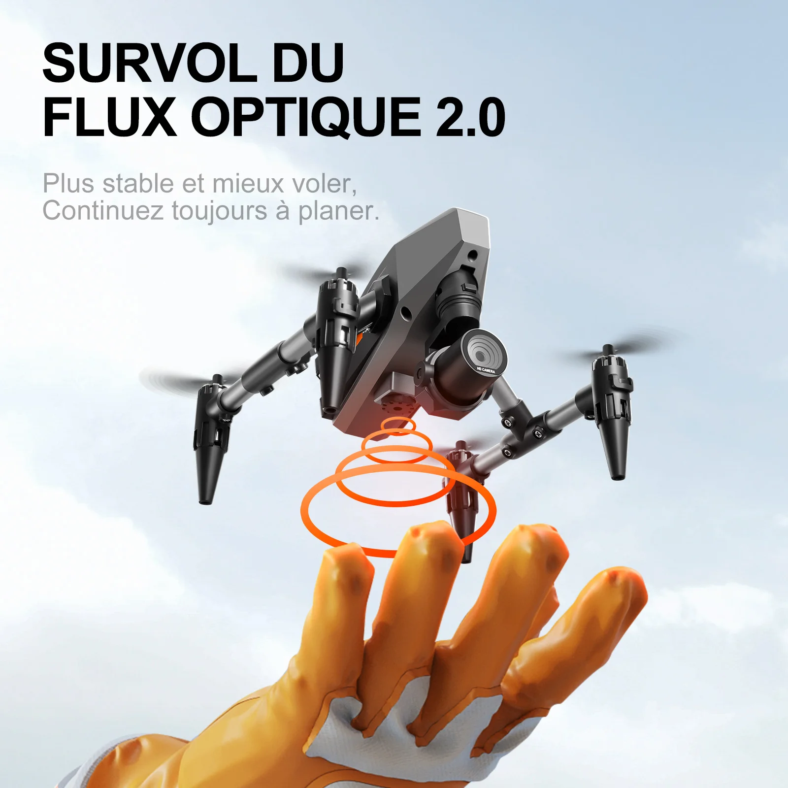 Mini RC XD1 Optical Flow Alloy Drone Dual Camera HD Wifi Fpv Photography Foldable Quadcopter Professional Drones Toys for boys