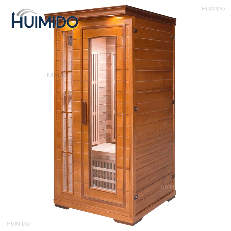 High quality Canadian Hemlock outdoor sauna infrared best price