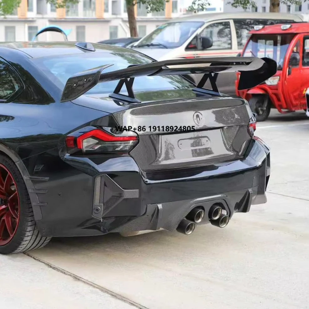 

Factory Direct Sales for M2 M3 M4 G87 G80 G82 Adjustable Rear Trunk Spoiler Racing Wing Carbon Fiber