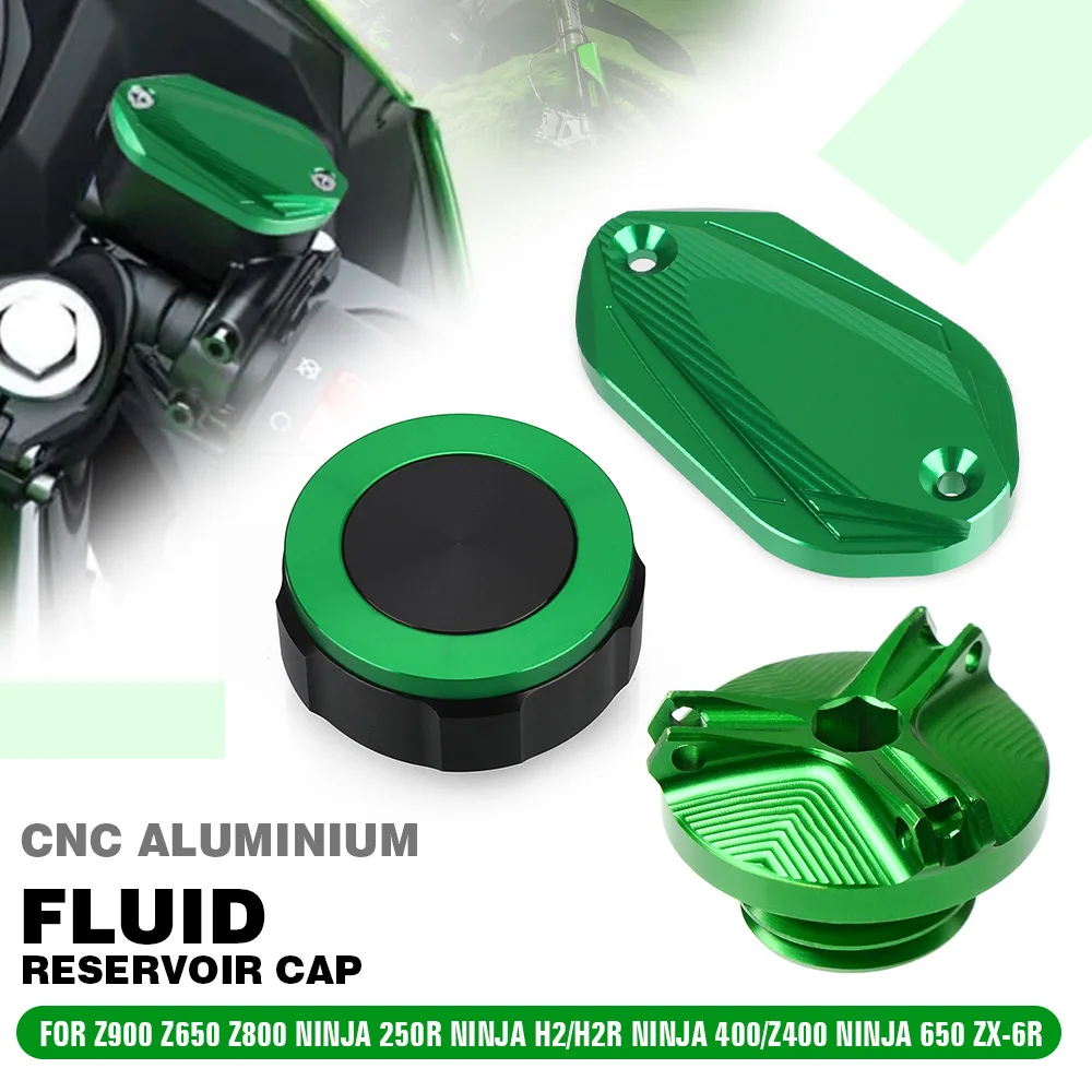 

For Kawasaki Z900 Z650 Z800 Ninja 250R Ninja H2/H2R Ninja 400/z400 Ninja 650 ZX-6R Fluid Reservoir Cap Motorcycle Accessories