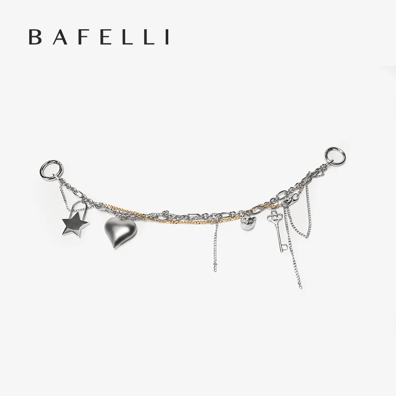 

Designer New Multi-Layer Functional Bag Charm Metal Chain Accessory for Handbag