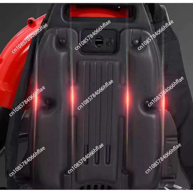 4.8KW Two-Stroke Backpack Gas Blower EB9520, High Power Leaf Blower for Snow Removal, Leaf Cleaning and Road Dust Clearing