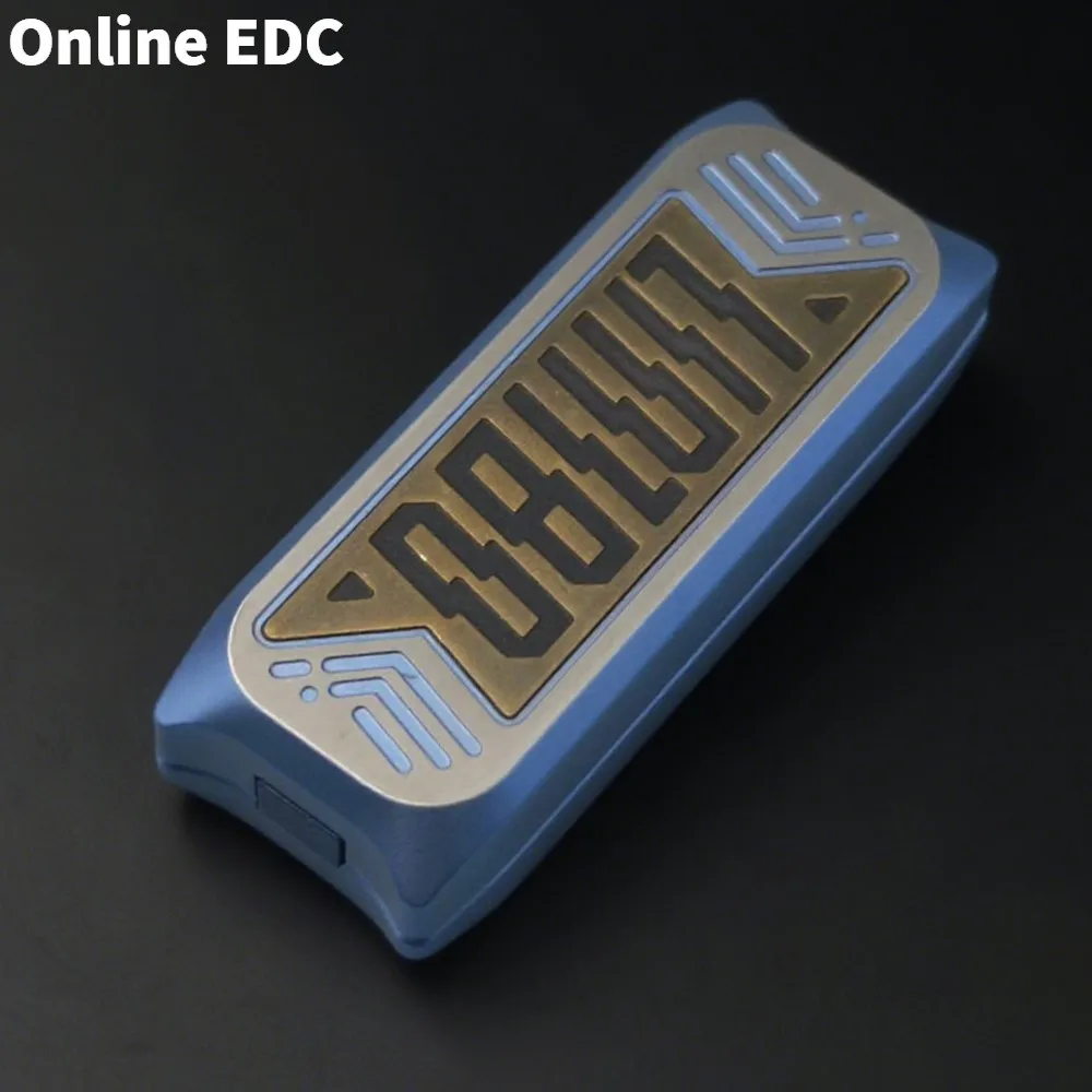 Giocattoli EDC usati LINO EDC Limbo Nuovo colore Titanio Meccanico Push Slider Giocattolo antistress Accessori da scrivania per ufficio Giocattolo novità