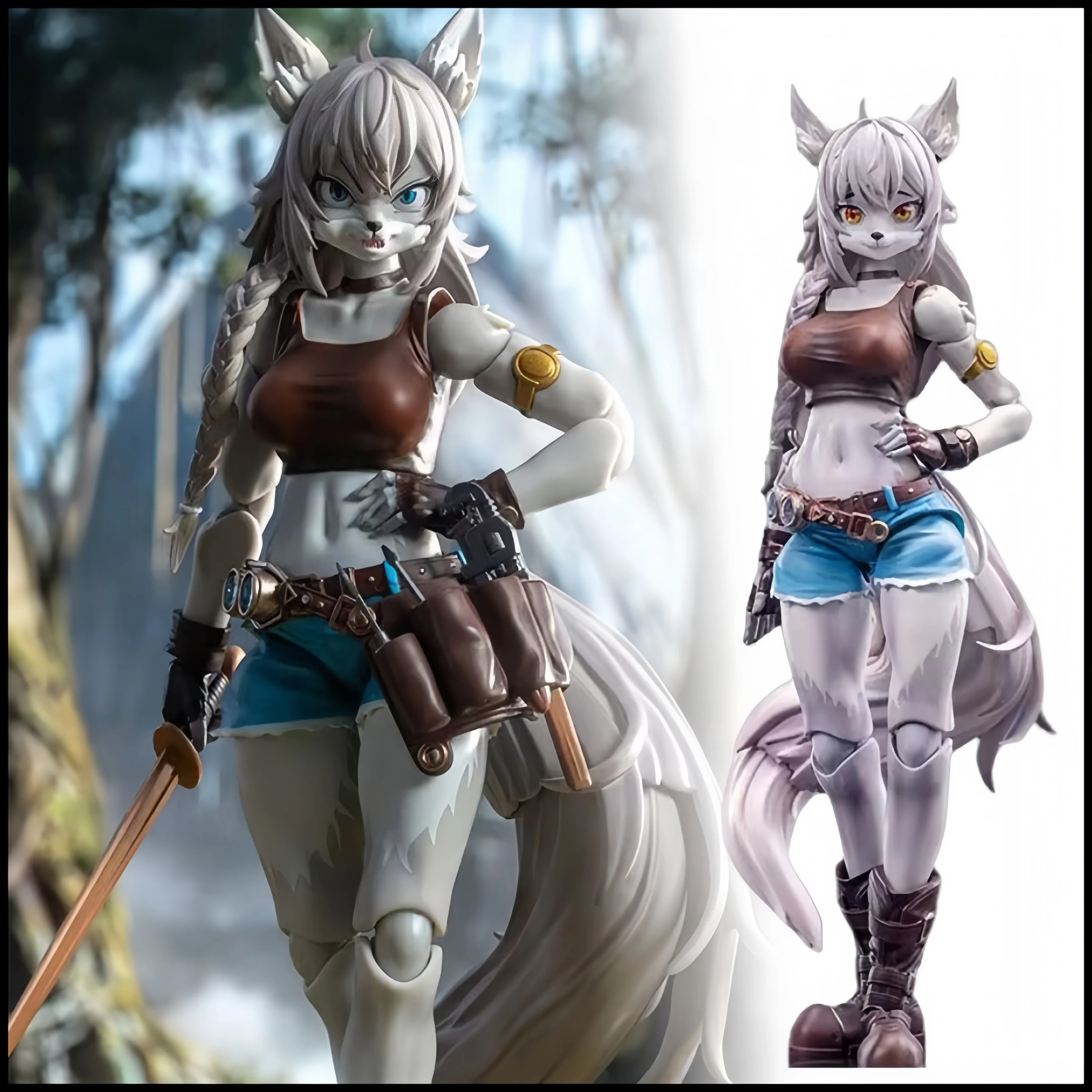 

Hot Ladotoys Era-001 Liya-Alopex Fix Ver. Model In Stock Toys Collectible 1/12 Fox Beautiful Girl Mystic Land Furry Fandom Toys