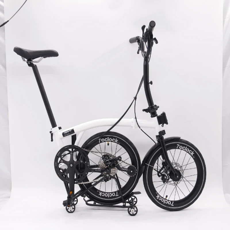 MINT T9D 16-Inch Triple-Folding Bike / Disc Brake 9-Speed Folding