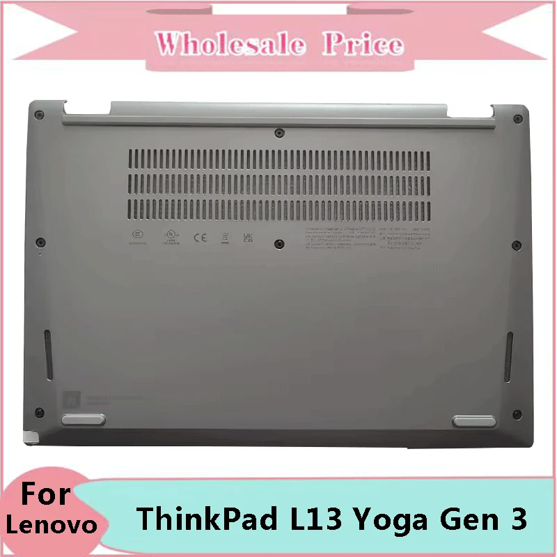 

95%New For Notebook ThinkPad L13 Yoga Gen 3 Bottom Case Base Cover Lower Case D Cover Shell 5M11F25562