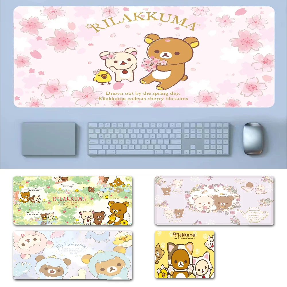 

R-Rilakkumas My Favorite Office Mice Gamer Soft Mouse Pad Size For Game Keyboard Pad