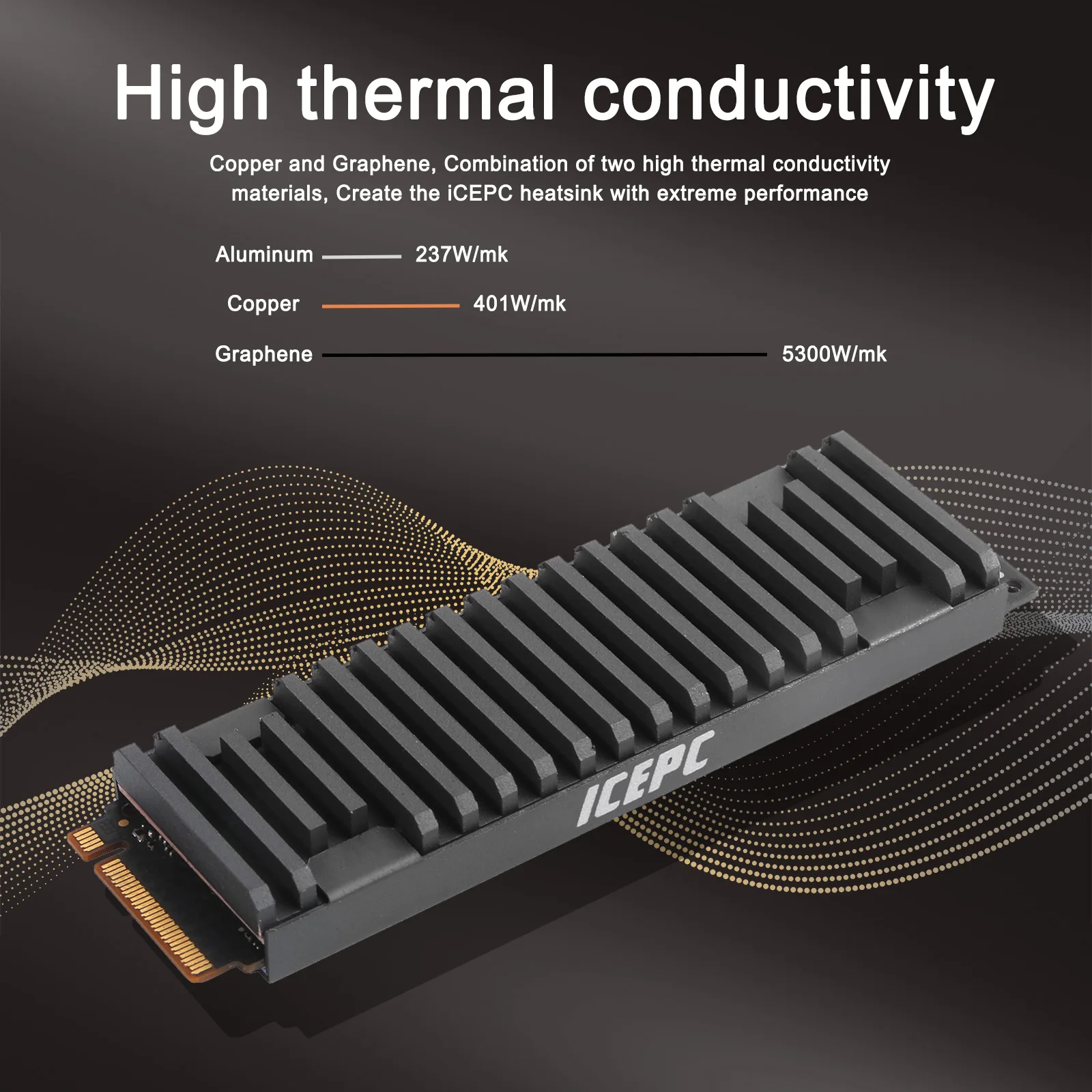 dissipador-de-calor-m2-nvme-ngff-2280-pcie-ssd-em-grafeno-e-cobre-com-alta-condutividade-termica-material-composto-sem-ferramentas