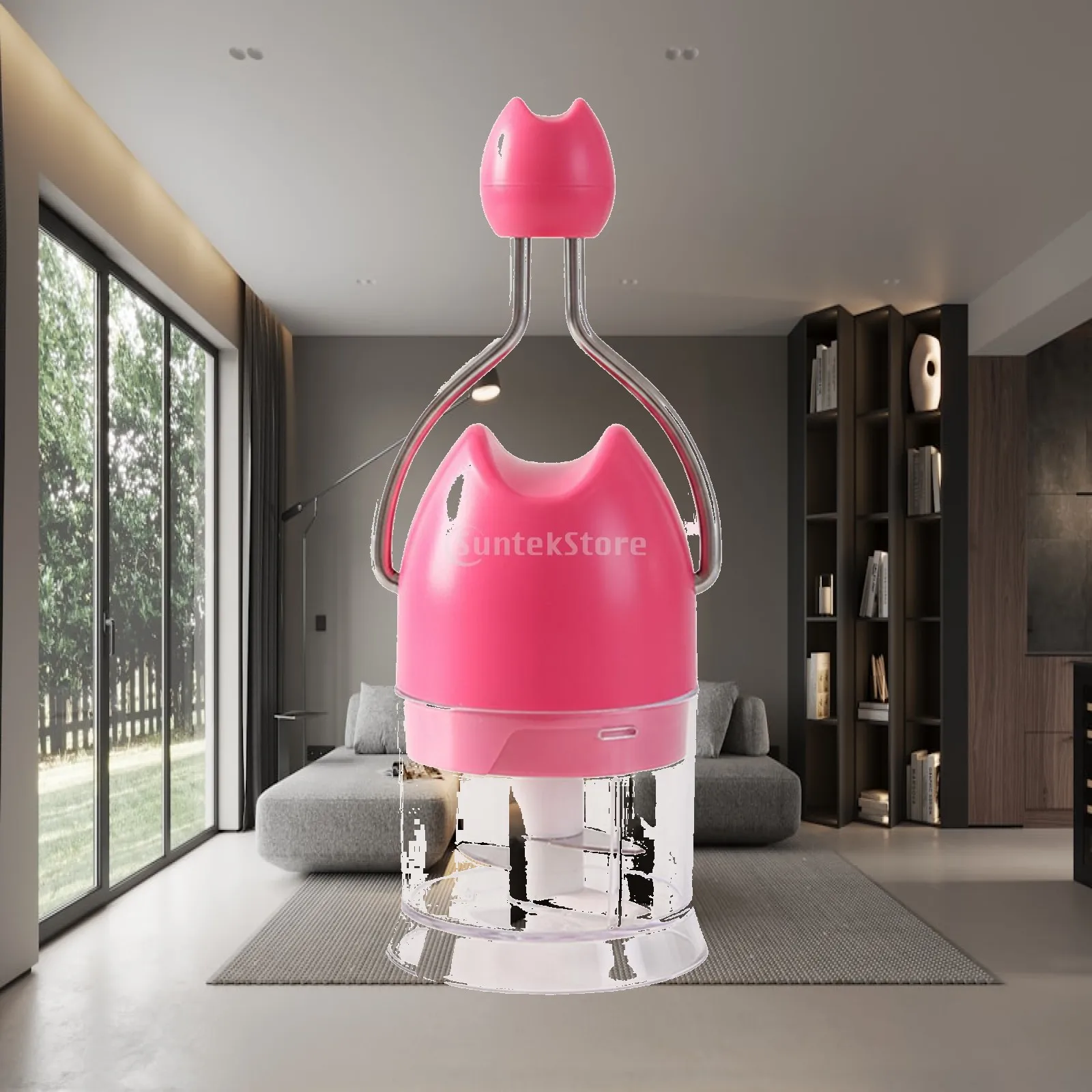 Food Chopper Vegetable Cutter Manual Hand Operated Mincer Time Saving Kitchen Gadget for Prep