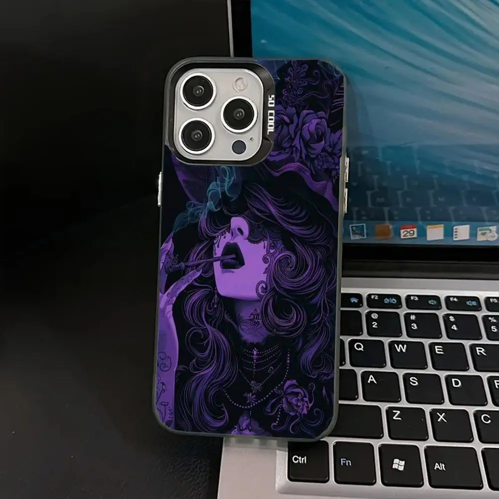 

Anime girl Phone Case case for iPhone17 16 15 14 13 12 11 Pro/ Max/Plus shock-proof rear cover anti-fingerprint