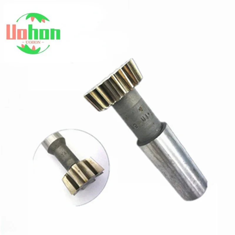 

PA20 D25mm M1 M2 M3 M4 Involute Spline Taper Shank Gear Shaper Cutter HSS Gear Hob Cutting Tool