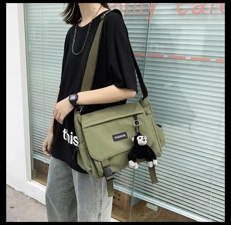 

Женская сумка через плечо, парусиновая сумка унисекс, маленькая школьная сумка, кошелек, сумка через плечо, рюкзак, сумка через плечо