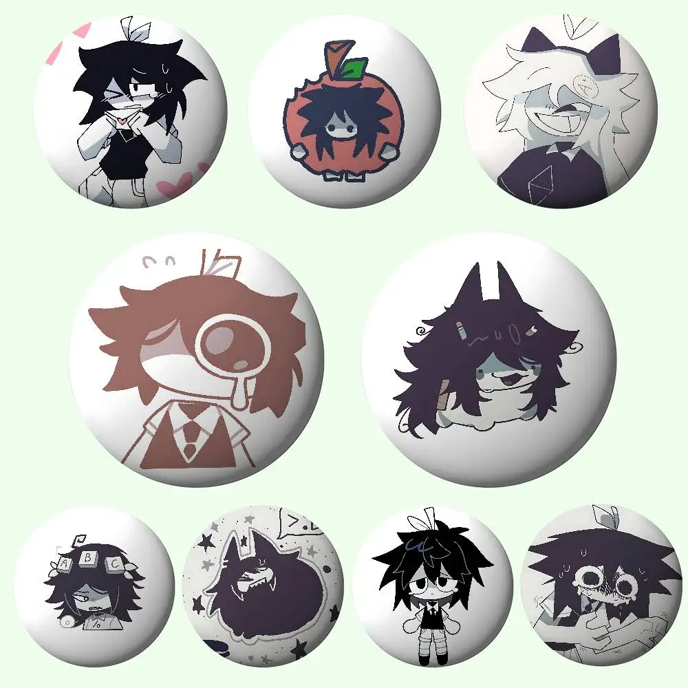 

FPE A-Fundamental Paper Education Badges Button PinsBrooch Creative Funny Quotes Badge Clothes Backpack Jewelry Gift For Kids Fr