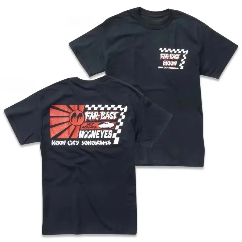 2026 Yokohama Hot Rod Retro Car Culture Brand Graphic T-Shirt Cotton Men Women Streetwear Tee