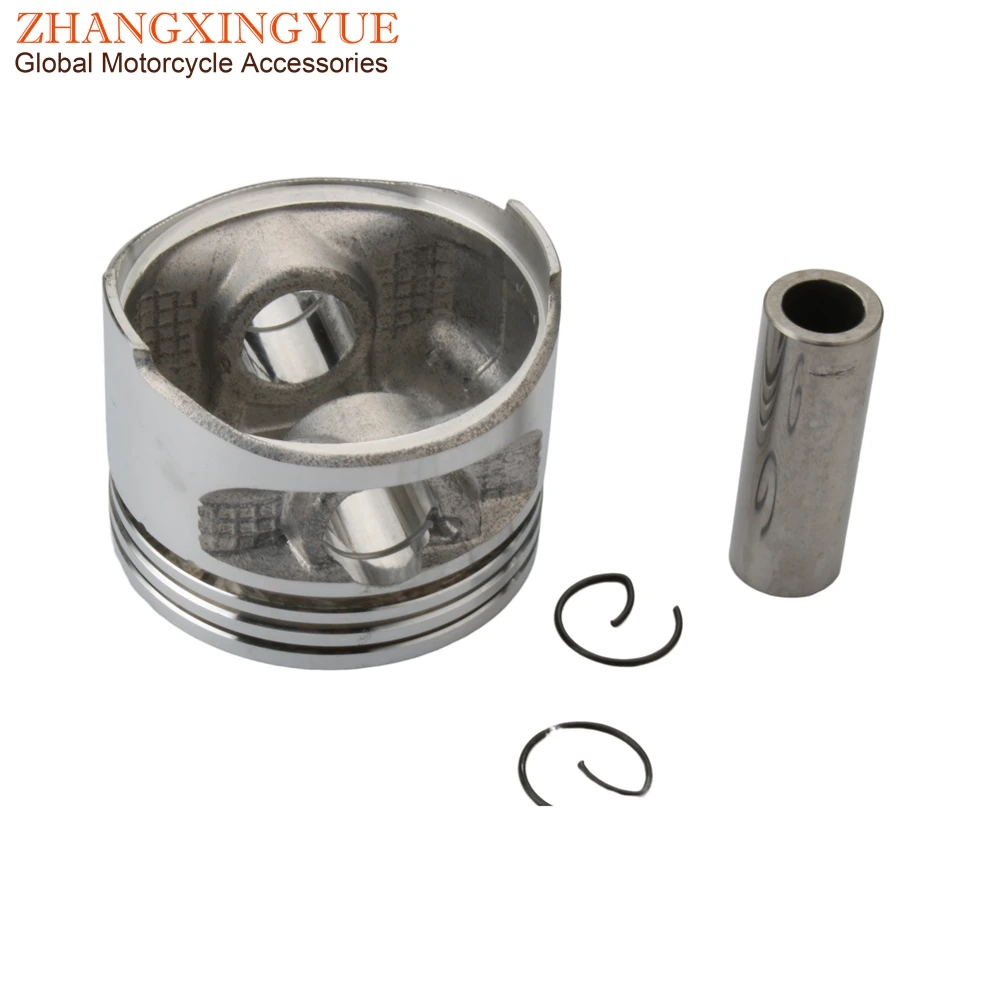 Motorcycle 57mm Piston Kit For Vespa Et4 Lx 125 Lxv S 125cc 2V 4T Scooter Engine Parts