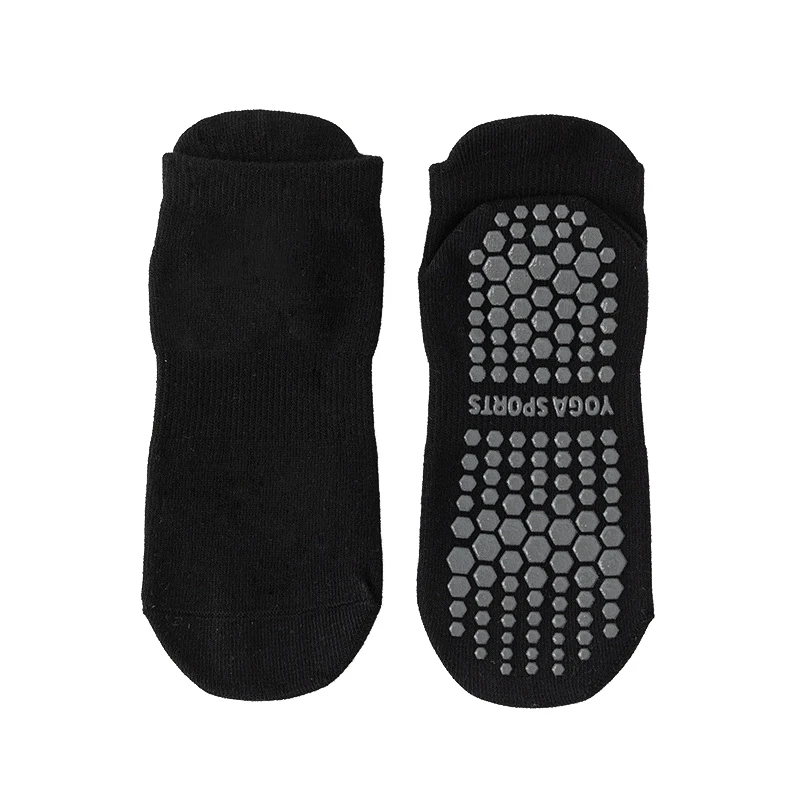 1Pair Women Anti-Slip Sock Trampoline Yoga Sock Cotton Breathable Short Socks Elasticity Sport Boy Girl Outside Sport Socks