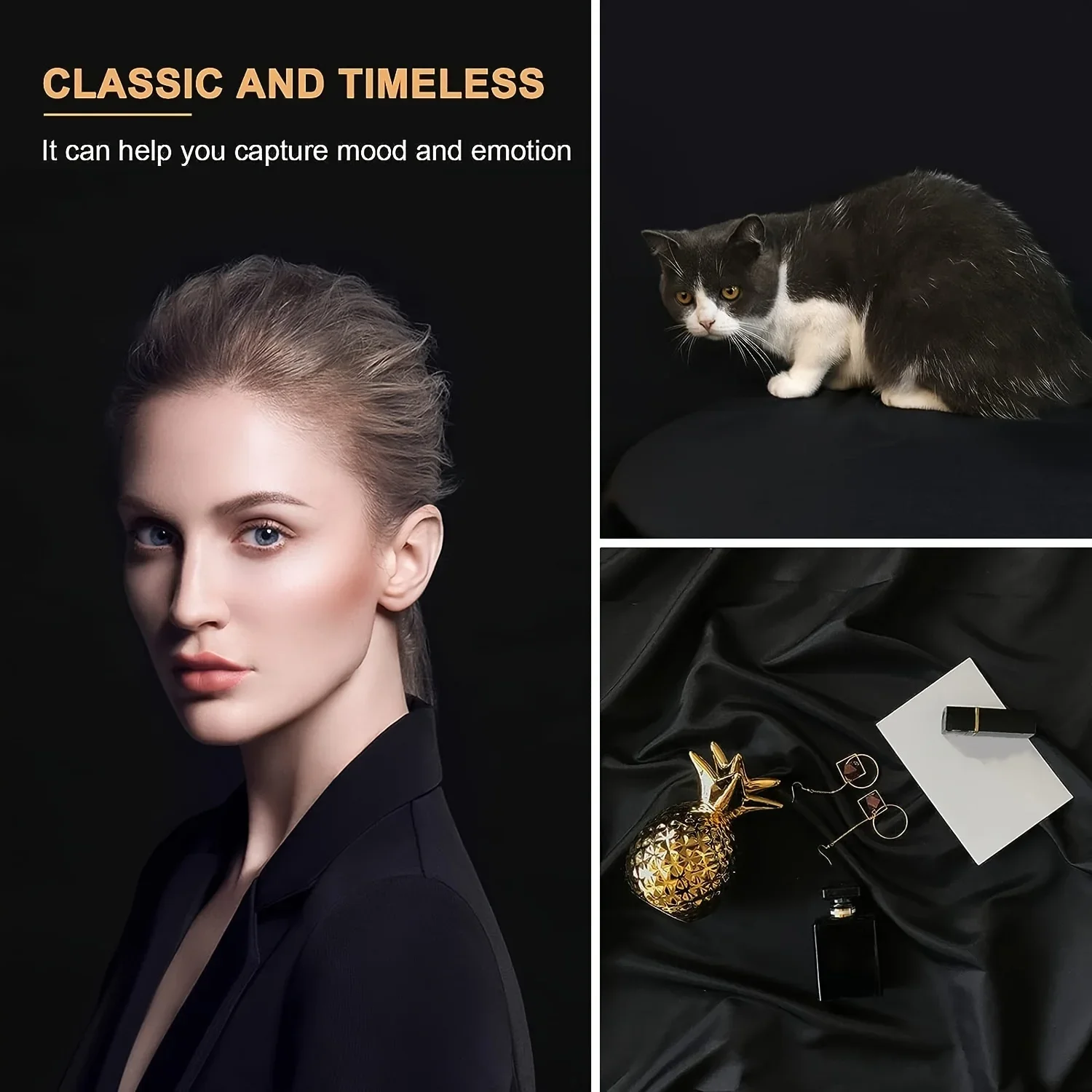 حجم كبير 13X10 FT/ 10X6.6 FT 4MX3M/3MX2M أسود أبيض أخضر شاشة خلفية للتصوير الفوتوغرافي Chromakey خلفية افتراضية #5