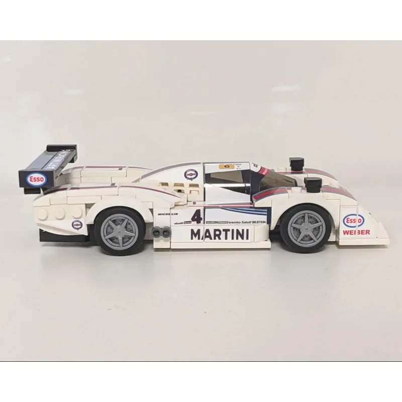 

MOC-210849 Маленький классический суперкар, гоночный строительный блок, модель 291, деталиMOC, креативный строительный блок для мальчиков и детей на день рождения, игрушка в подарок