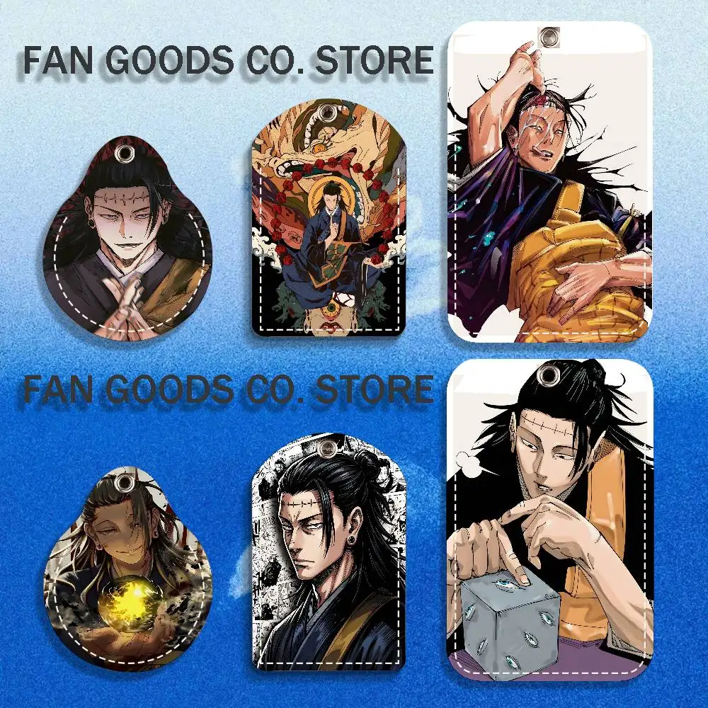 

Anime K-Kenjaku Holder Keychain For Air Tag Bank Business Work Card Holder Student Card Protective Case Bus Card