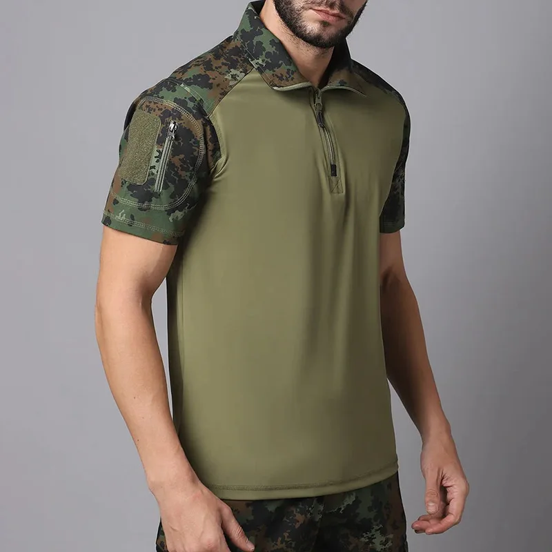 Tactical Tom 2026 Spring/Summer New Outdoor Men's Sports Breathable T-shirt for Training Clothes Top Training Clothes