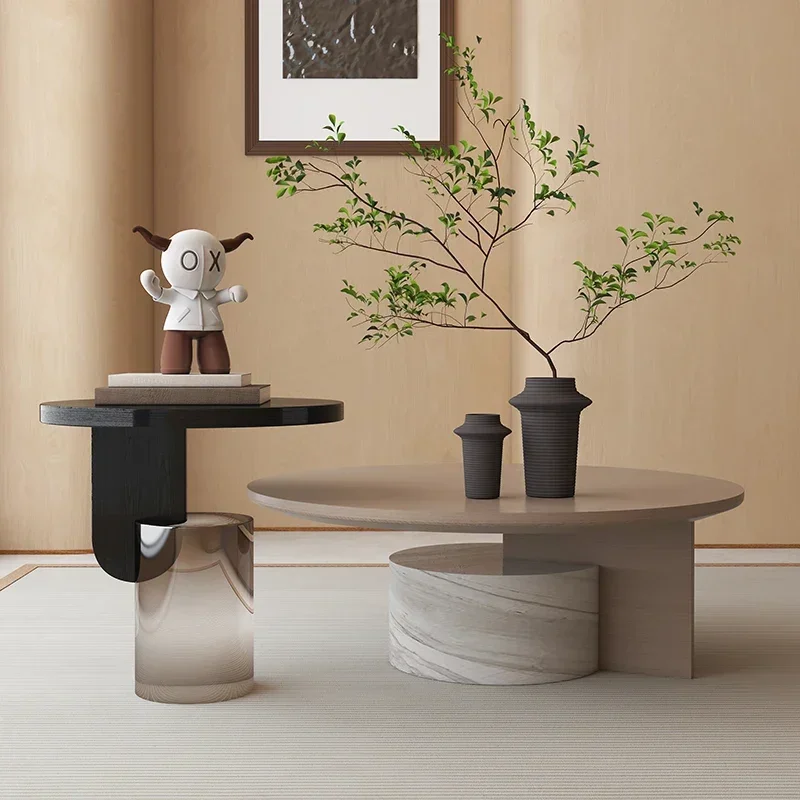 Simple Exquisite Coffee Table Glamour Modern Nordic Luxury Coffee Tables Space Saving Regale Trendy Mesas Bajas Hotel Furniture