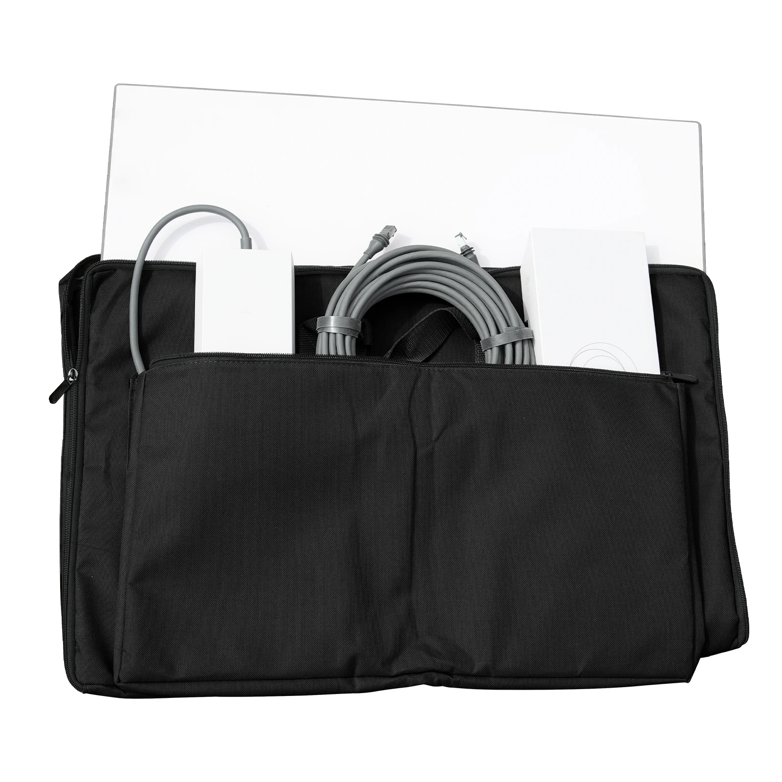 Superbat 62*40*5 600D Dustproof Oxford cloth Black Storage Bag for Starlink Kit Gen3 and Similarly Sized Items