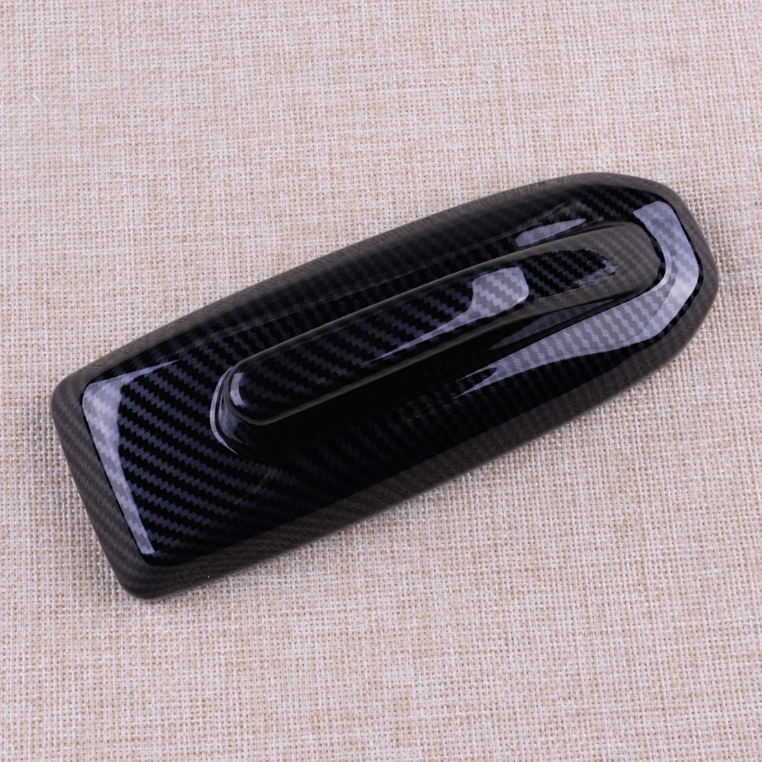 Roof Antenna Shark Fin Modeling Cover Trim Decoration Carbon Fiber Style fit for Chevrolet Silverado GMC Sierra YUKON 2019+ ABS