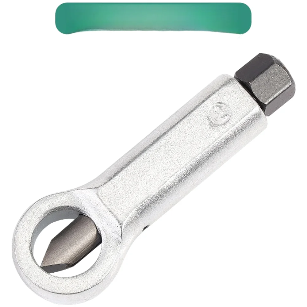 Nut Separator Tool for Corroded Fasteners with High Hardness Steel Construction and Efficient Splitting Mechanism