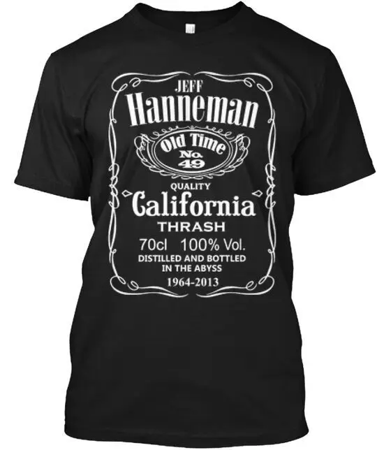 

Jeff Hanneman Tee T-Shirt Made in the USA Size S to 5XL