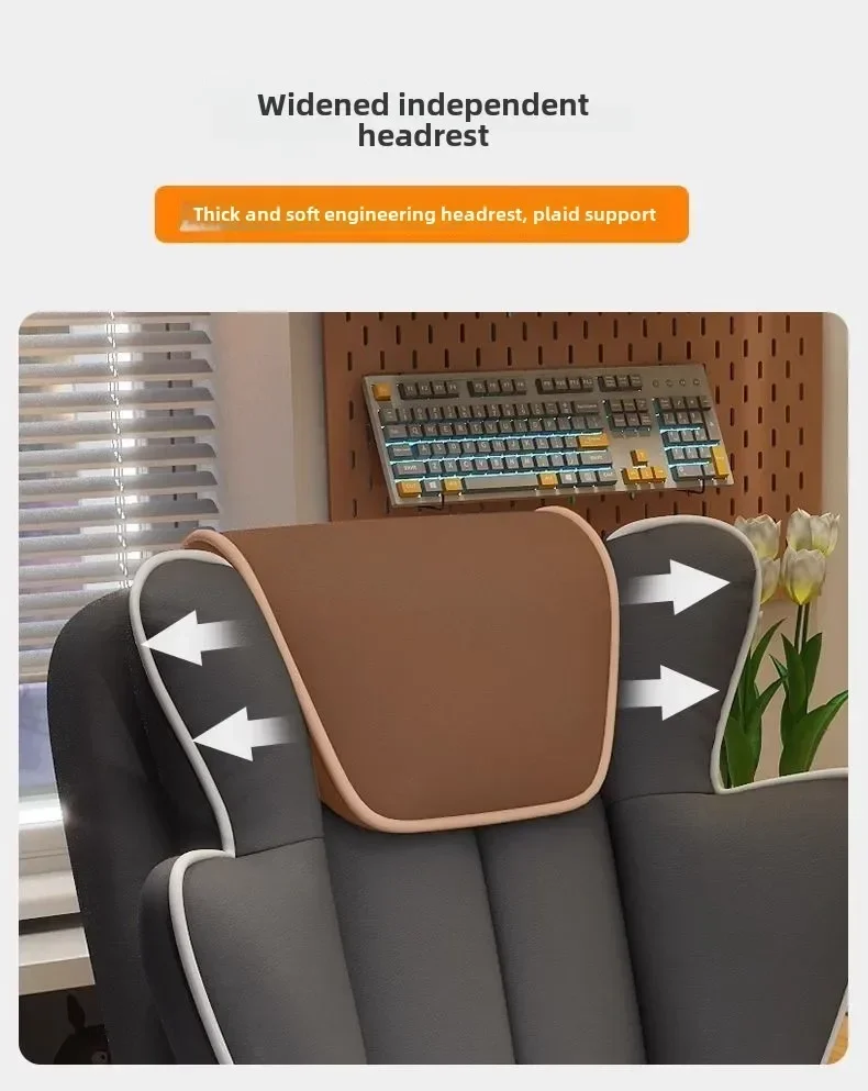 Gaming Chair Boys Comfortable Sedentary Home Computer Game Sofa Office Study Backrest Reclining