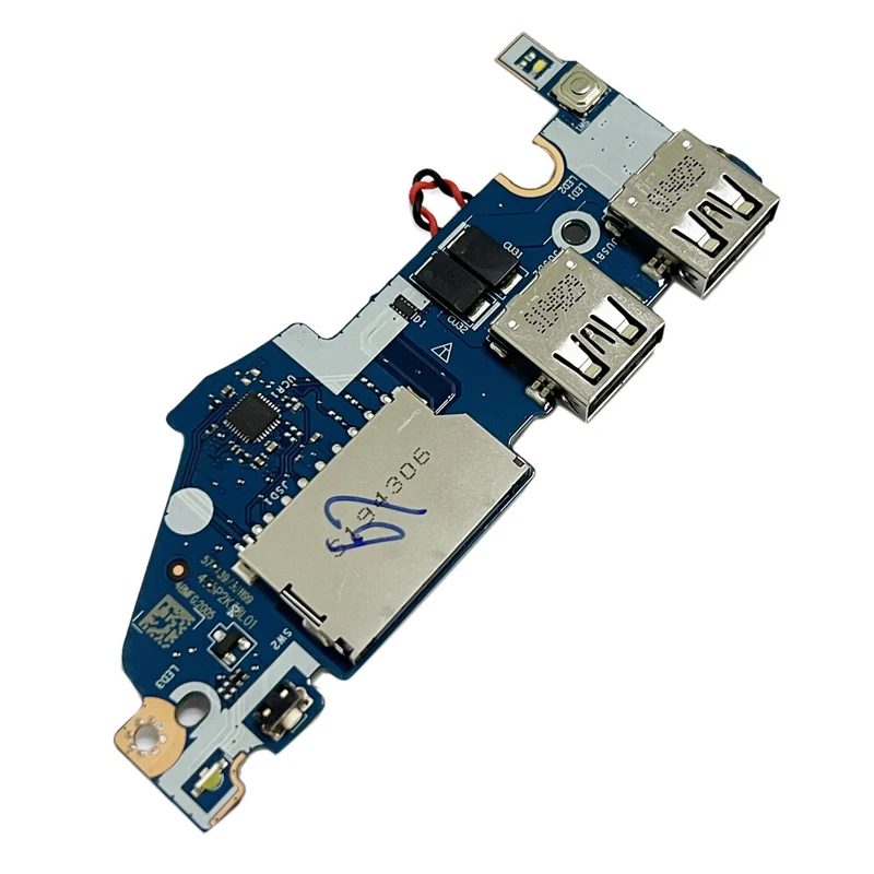 Para LENOVO ideapad S340-14IWL 81N7 5C50S24907 Placa lectora de tarjetas USB con batería