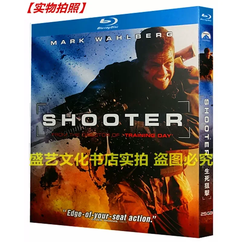 

BD Blu-ray Disc Action Thriller Movie Life and Death Sniper High Definition 1080p Collector's Edition Boxed Bilingual