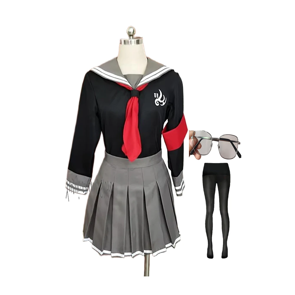 

Костюм для косплея аниме Пекояма Пеко по индивидуальному заказу-женская школьная форма моряка наряд для Хэллоуина и Рождественской вечеринки