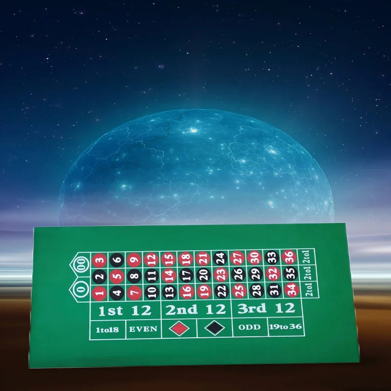 

Chip tablecloth, Texas Hold'em velvet table mat, roulette chip cloth, entertainment equipment board game cloth, roulette table m