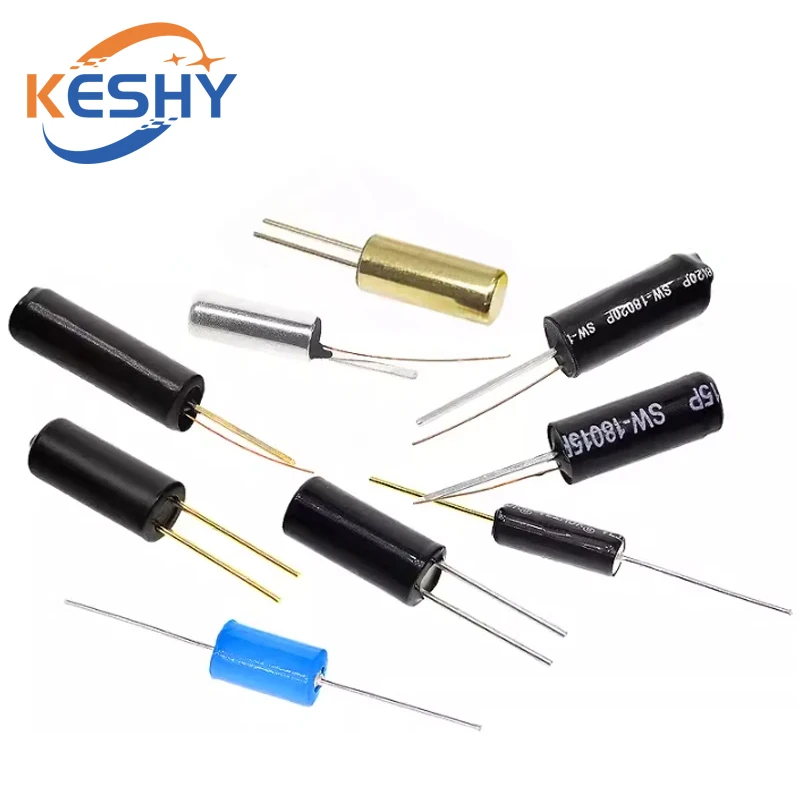 

10PCS SW-200D/420/520D/18010P/18015P/18020P/58010P Highly Vibration Switch Ball Tilt Spring Sensor Snap Switch Shock Sensor