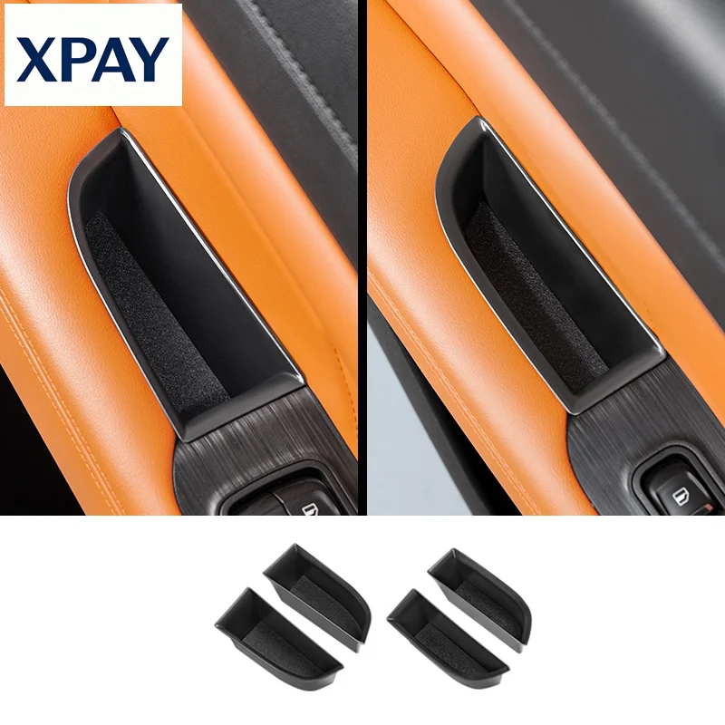 

For Haval H9 MKII 2nd 2024-2025 Door Handle ABS Storage Box Dirt-resistant and Tidy Automobile Modification Supplies