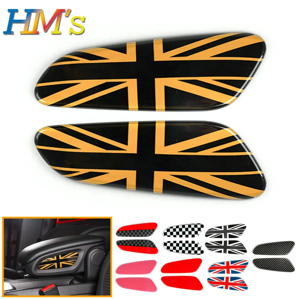 

Car Accessories For Mini Cooper S F60 Countryman Amrest Box Decorative Shell Central Storage Side Cover Sticker