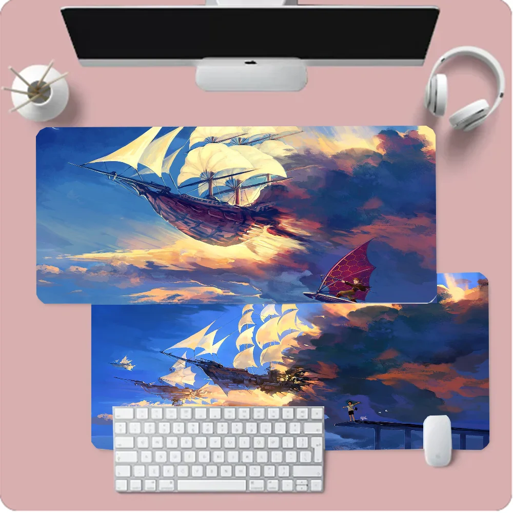 

Sailboat Mousepad Mouse pad large gaming computer gaming keyboard mouse pad